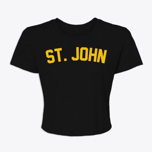St. John North Dakota Classic Curve Women's Crop Top