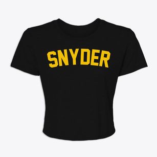 Snyder Nebraska Classic Curve Women's Crop Top
