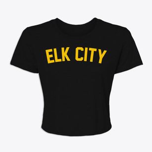 Elk City Kansas Classic Curve Women's Crop Top