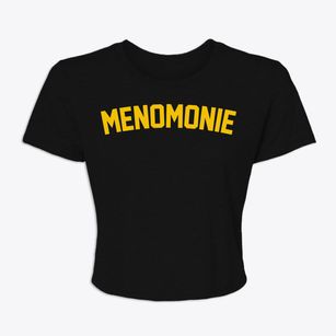 Menomonie Wisconsin Classic Curve Women's Crop Top