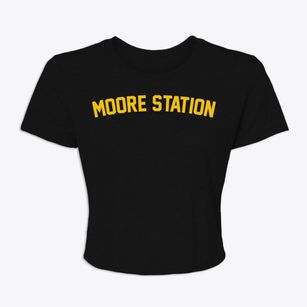 Moore Station Texas Classic Curve Women's Crop Top