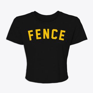 Fence Wisconsin Classic Curve Women's Crop Top