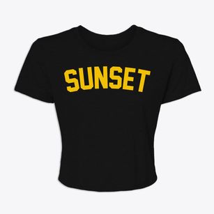 Sunset Arkansas Classic Curve Women's Crop Top
