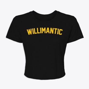 Willimantic Maine Classic Curve Women's Crop Top