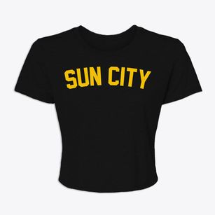 Sun City Kansas Classic Curve Women's Crop Top