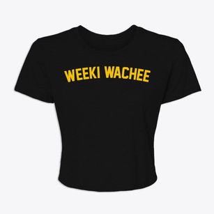 Weeki Wachee Florida Classic Curve Women's Crop Top