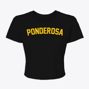 Ponderosa California Classic Curve Women's Crop Top