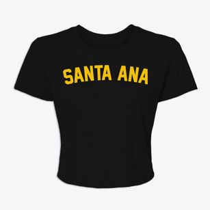 Santa Ana California Classic Curve Women's Crop Top