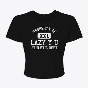 Lazy Y U Arizona Athletic Dept Women's Crop Top