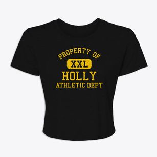 Holly Michigan Athletic Dept Women's Crop Top