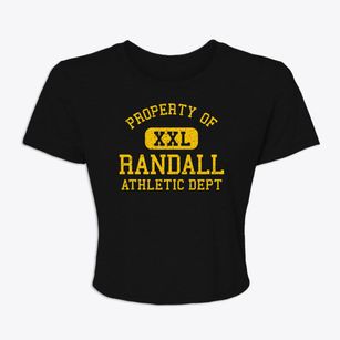 Randall Wisconsin Athletic Dept Women's Crop Top