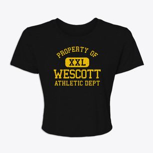 Wescott Wisconsin Athletic Dept Women's Crop Top
