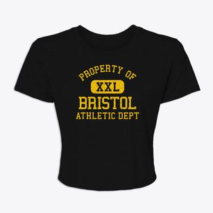 Bristol New Hampshire Athletic Dept Women's Crop Top