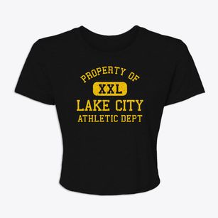 Lake City Pennsylvania Athletic Dept Women's Crop Top