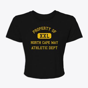 North Cape May New Jersey Athletic Dept Women's Crop Top