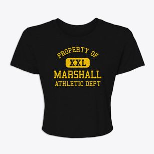 Marshall New York Athletic Dept Women's Crop Top