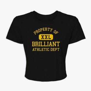Brilliant Ohio Athletic Dept Women's Crop Top