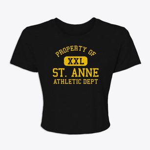 St. Anne Illinois Athletic Dept Women's Crop Top