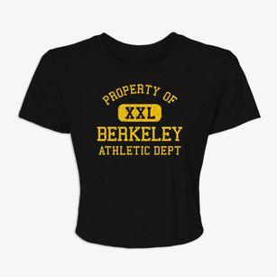 Berkeley California Athletic Dept Women's Crop Top