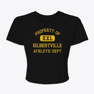 Gilbertville Iowa Athletic Dept Women's Crop Top