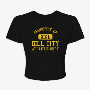 Dill City Oklahoma Athletic Dept Women's Crop Top