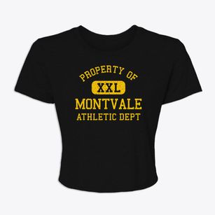 Montvale Virginia Athletic Dept Women's Crop Top
