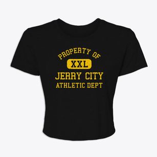 Jerry City Ohio Athletic Dept Women's Crop Top