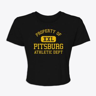 Pitsburg Ohio Athletic Dept Women's Crop Top