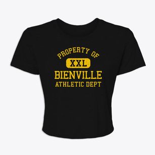 Bienville Louisiana Athletic Dept Women's Crop Top