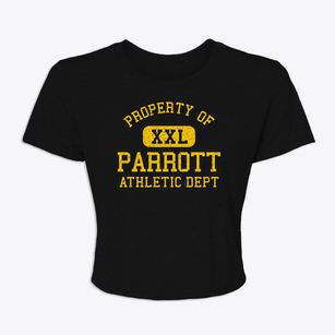 Parrott Georgia Athletic Dept Women's Crop Top