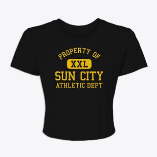 Sun City Kansas Athletic Dept Women's Crop Top