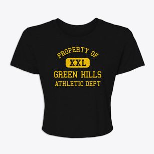 Green Hills Pennsylvania Athletic Dept Women's Crop Top