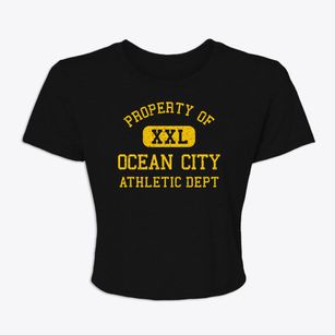 Ocean City New Jersey Athletic Dept Women's Crop Top