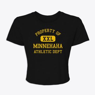 Minnehaha Washington Athletic Dept Women's Crop Top