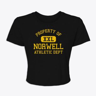 Norwell Massachusetts Athletic Dept Women's Crop Top