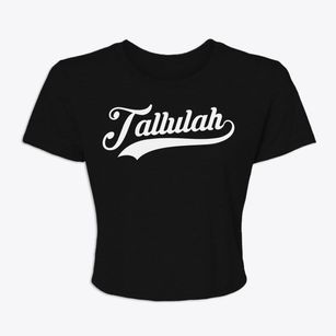 Tallulah Louisiana Vintage Team Women's Crop Top