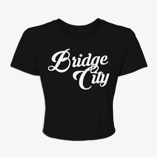 Bridge City Louisiana Vintage Team Women's Crop Top
