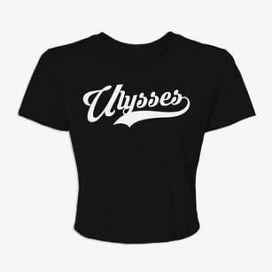 Ulysses Kansas Vintage Team Women's Crop Top