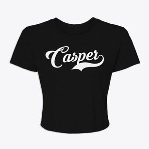 Casper Wyoming Vintage Team Women's Crop Top