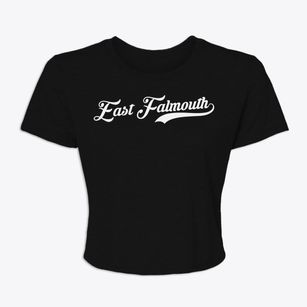 East Falmouth Massachusetts Vintage Team Women's Crop Top