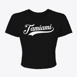 Tamiami Florida Vintage Team Women's Crop Top