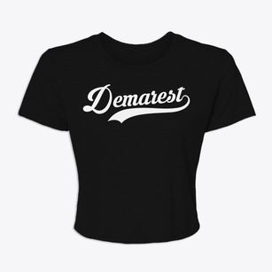 Demarest New Jersey Vintage Team Women's Crop Top