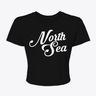 North Sea New York Vintage Team Women's Crop Top