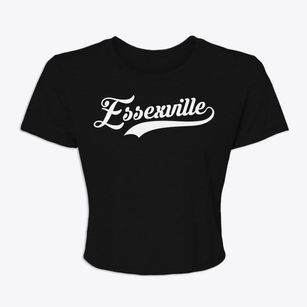 Essexville Michigan Vintage Team Women's Crop Top