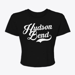 Hudson Bend Texas Vintage Team Women's Crop Top