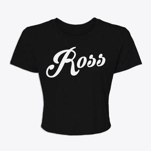 Ross California Vintage Team Women's Crop Top