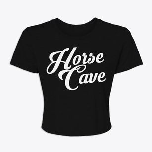 Horse Cave Kentucky Vintage Team Women's Crop Top
