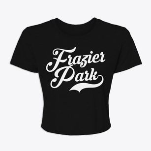Frazier Park California Vintage Team Women's Crop Top