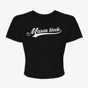 Mason Neck Virginia Vintage Team Women's Crop Top