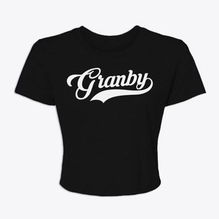Granby Missouri Vintage Team Women's Crop Top